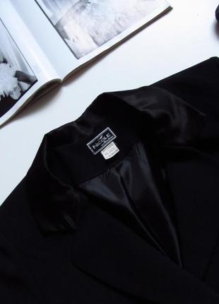 Пиджак черный nicole collection 🖤8 фото