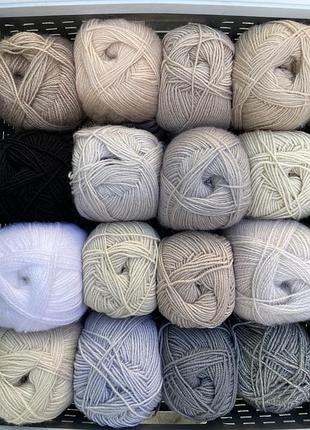 Митенки вязаные тёплые варежки молочные бежевые узор вязаные митенки мохер