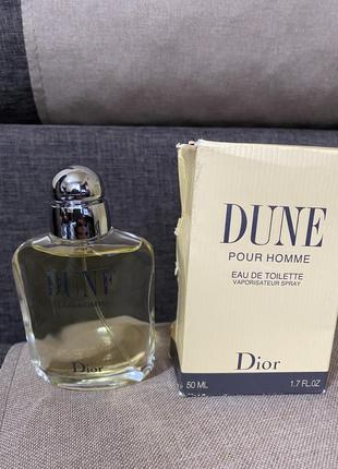 Christian dior dune pour homme туалетна вода 50 мл оригінал