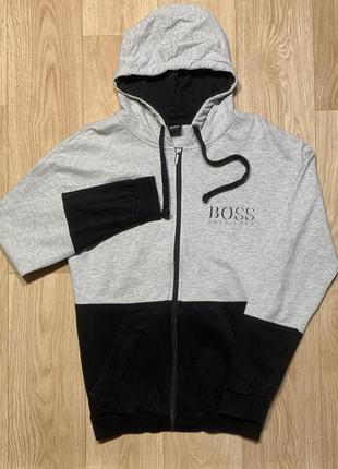 Hugo boss zip худи кофта свитшот