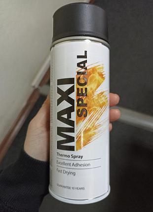 Жаростойкая черная краска