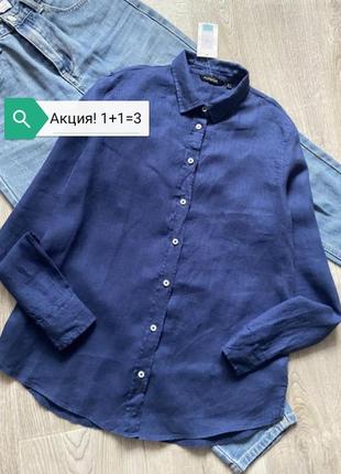 Massimo dutti льняная рубашка, лляна сорочка, льняная блузка, блуза