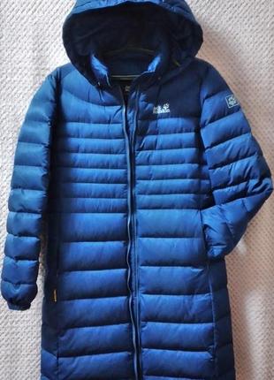 Натуральный пуховик jack wolfskin