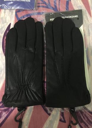 Чоловічі перчатки . натуральна шкіра. розмір l-xl6 фото
