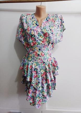 Платье многоярусное dorothy perkins вискоза