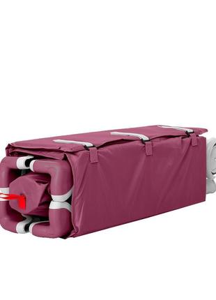 Манеж carrello piccolo+ crl-11501/2 orchid purple с двумя уровнями дна от imdi3 фото