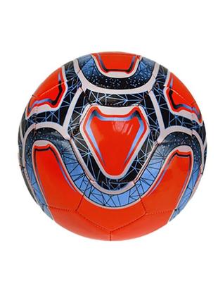 М'яч футбольний bambi fb20146 №5, tpu діаметр 21,3 см (червоний)