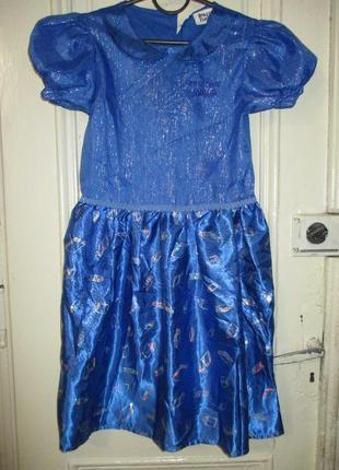 Платье карнавальное.9-10 лет.рост 134-140см