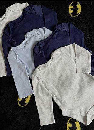 Боди / бодики с длинным рукавом фирмы george.