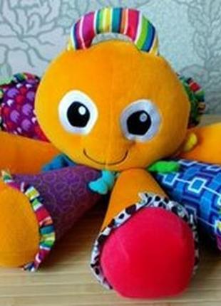 Музыкальный осьминог lamaze с ванильным запахом2 фото