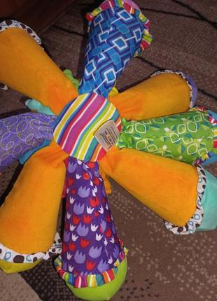 Музыкальный осьминог lamaze с ванильным запахом3 фото