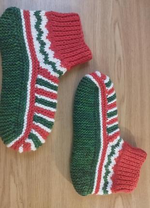 Різдвяні шкарпетки. розмір 36-371 фото