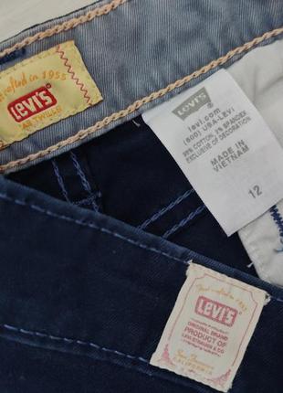 Котонові стрейчеві капрі бриджі levis оригінал 12 р9 фото