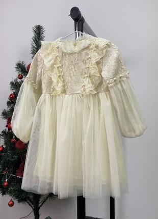 Красивое платье, нежное платье, платье на день рождения, платье на новый год
