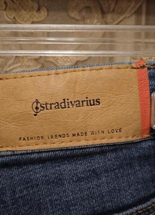 Брюки джинсовые stradivarius. женские3 фото