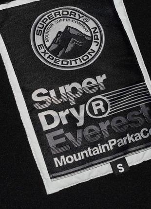 Superdry everest parka (мужская зимняя парка пуховик супердрай )8 фото