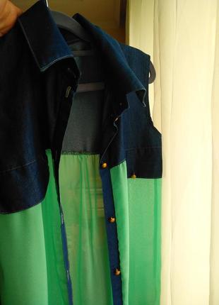 Стильная джинсовая блуза / рубашка (идеально для кормящих мам!) 🤗🔝 sale!7 фото