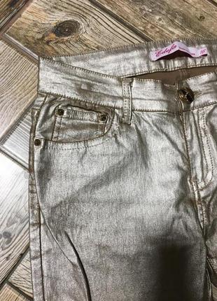 Гарні джинси стрейч,а-ля шкіряні ,edefa6 фото