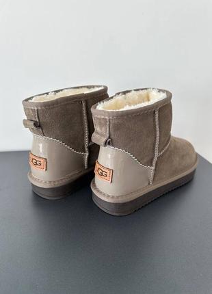 Уггі ugg mini coffee lacquer7 фото