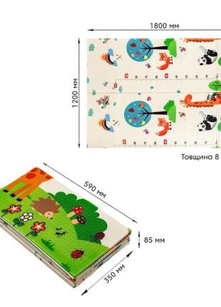Термо килимок дитячий складний розвиваючий1 фото