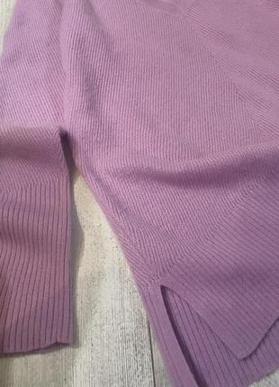 Кашеміровий светр з v-подібним вирізом 💯 % кашемір5 фото