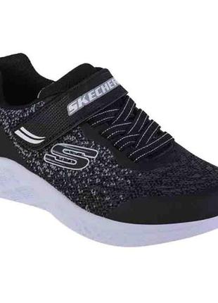 Дитячі кросівки skechers microspec ii 403920l-bkgy