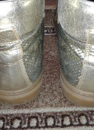 Кожаные ботинки с крыльями tutubi8 фото