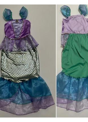 Карнавальна сукня русалонька аріель2 фото