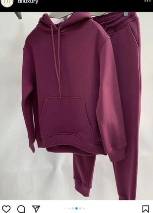 Теплий спортивний костюм на флісі favorite style xs