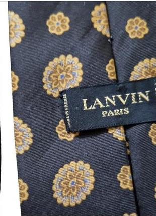 Краватка 100% шовк lanvin paris3 фото