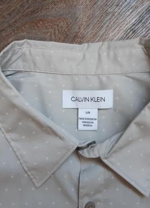 Новая стильная мужская рубашка calvin clein, l/g, оригинал2 фото