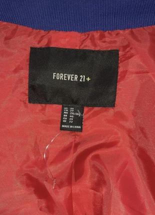 Куртка бомбер forever 214 фото