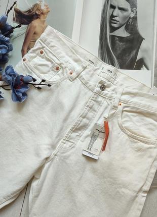 Прямые джинсы с высокой посадкой mango, 44, 46р, испания5 фото