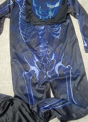 Костюм скелета с маской.костюм скелета. маска скелета. карнавальный костюм. костюм зомби