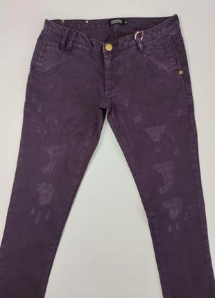 Женские стильные яркие джинсы amy gee, итальялия, р.s-xl3 фото