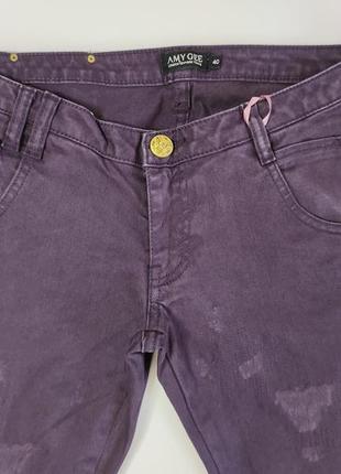 Женские стильные яркие джинсы amy gee, итальялия, р.s-xl4 фото