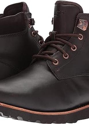 Оригинал ugg кожаные .меховые полностью ботинки  раз 39,5 и 45