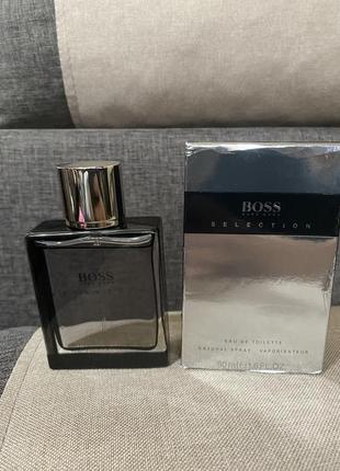 Hugo boss boss selection туалетна вода 50 мл, оригінал