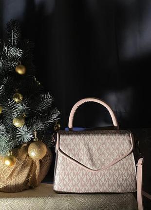 Сумка через плече mk сумка в стилі michael kors