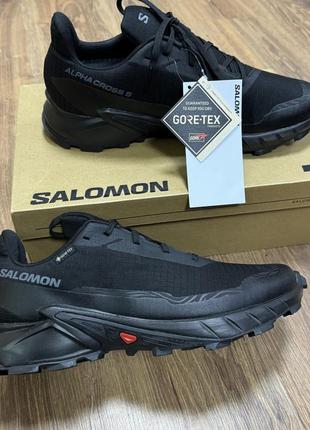 Оригинальные кроссовки salomon alphacross 5 горизонтальноx gore tex новые