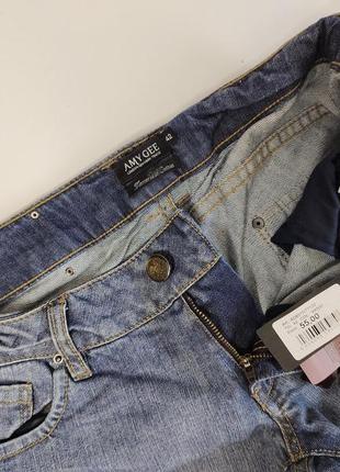 Женские стильные интересные джинсы amy gee, итальялия, р.m/l10 фото