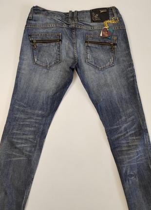 Женские стильные интересные джинсы amy gee, итальялия, р.m/l8 фото