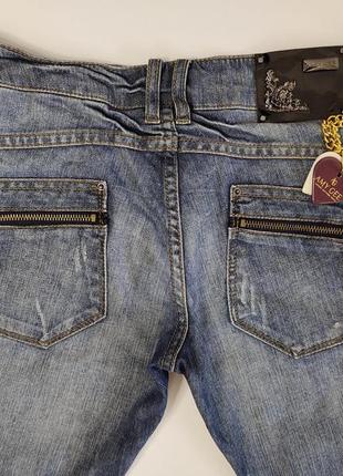 Женские стильные интересные джинсы amy gee, итальялия, р.m/l9 фото