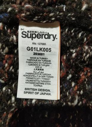 Теплий светрик superdry6 фото