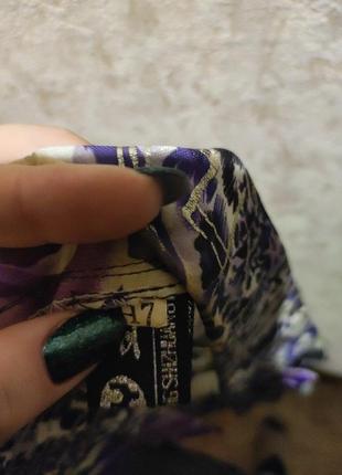 Туника на желчонке с накидкой с сеткой с цветами5 фото