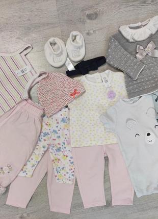 Фірмовий набір одягу від c&a 0-6 міс