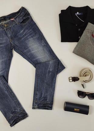 Женские стильные интересные джинсы amy gee, итальялия, р.m/l1 фото