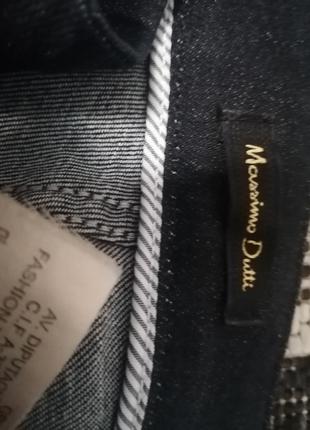 Джинсы massimo dutti в стиле old money.4 фото