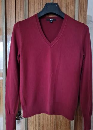 100% шерстяной брендовый пуловер