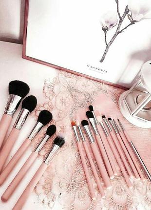 Кисті для макіяжу jessup 15шт